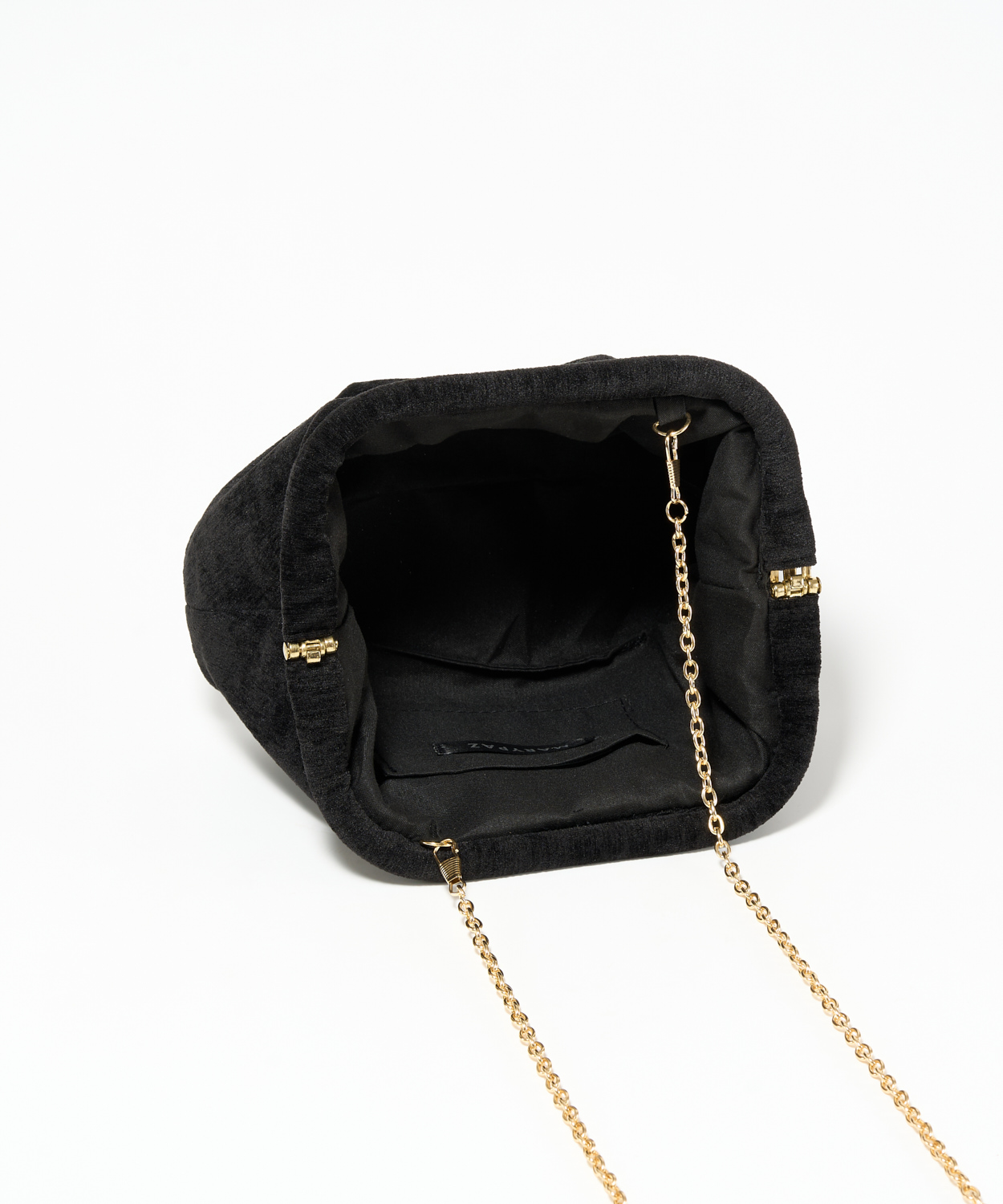 Bolso clutch terciopelo image number null